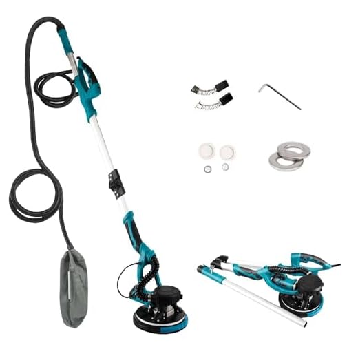 High-Performance Wall Sander with LED Features