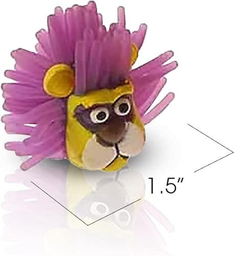 Miniatura 3 de ArtCreativity Juego de 12 adornos de animales salvajes, recuerdos de fiesta de animales y premios de aula para niños, grandes regalos de regreso a