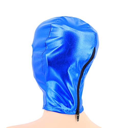 Image of Metallic Cycling Face Neck Mask Hat Ultra Balaclava Hood