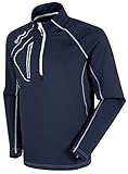 Sunice Allendale Men’s Half Zip Performance Pullover with Thermal Protection