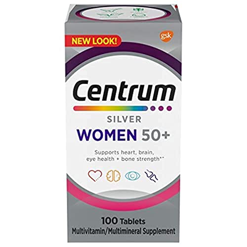 Centrum Silver Multivitamins for Women Over 50 Multimineral Supplement 100 TABLET