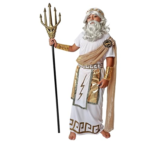 Juguetutto - Disfraz Dios Griego para niño (5-6 años)