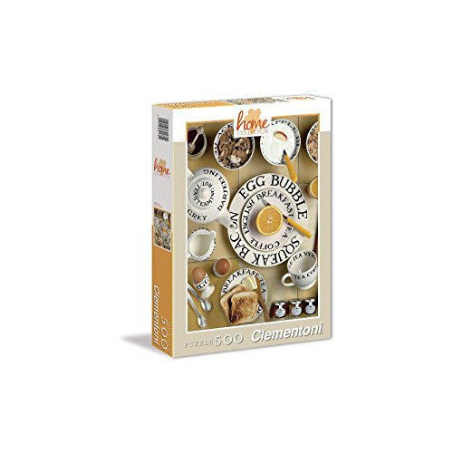 Clementoni - Puzzle de 500 Piezas con dise&ntilde;o Home Breakfast (30405.9)