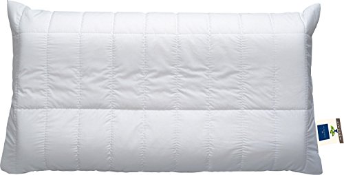 Billerbeck Bio Nackenstützkissen Latex wollweiß Größe 40x80 cm