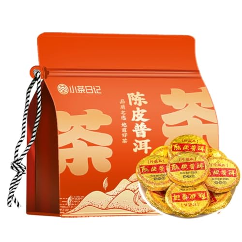 Té Pu-erh maduro prémium de Yunnan con chenpi, pastel de 500g de sabor profundo y cítrico