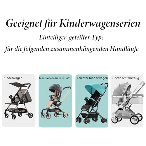 Handwärmer Kinderwagen,Wasserdichter Winddicht Warme mit Flanell Stroller Handschuhe,Kinderwagenschaukler Winter Zubehör,Universalgröße Buggy Handmuff,Schön Warm,für Kinderwagen Buggys Fahrradanhänger