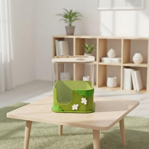 Observation à la maison de votre hamster avec cet abri transparent