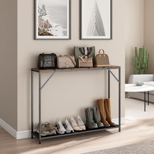 Aparador Buffet para Hall de Entrada, Mesa de Entrada, Aparador com Prateleira, Mesa Estreita para S