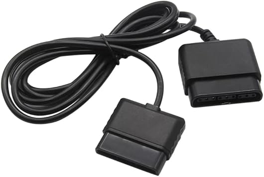 Zosvoses PS2 Extension Cable for Sony PlayStation 1, PlayStation 2 Game Console Replacement Extension Cord, 6 Feet
