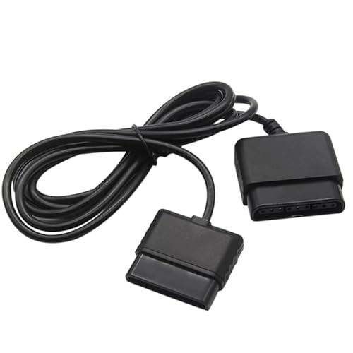 Zosvoses PS2-Verlängerungskabel, kompatibel mit Sony Playstation 1, Playstation 2 Spielekonsole, Ersatz-Verlängerungskabel, 1,8 m