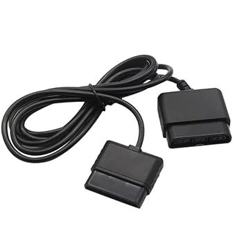 Zosvoses PlayStation 2 Extension Cable Compatible with Sony PlayStation 1, PlayStation 2 Game Console, PS2 Controller Extension Cable for PS1, PS2 Controller, 6ft