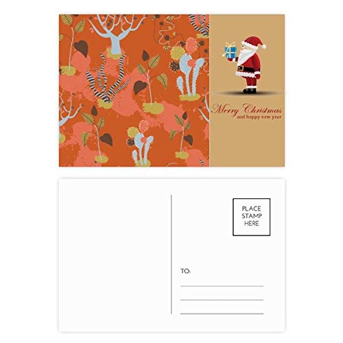 Cartes postales arbre oranger du Père Noël, le lot de 20 souvenirs à offrir à ses proches