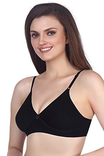 Image of VSTAR Women's Cotton Blend Lightly Padded Wire Free Everyday Bra
