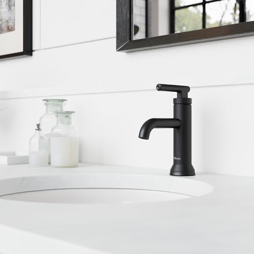 Pfistercapistranobathroomsinkfaucetsinglecontrol1handlesingleholespotdefensematteblackfinishlf042csosdb  Urban Country Home Decor Pfister capistrano bathroom sink faucet single control 1 handle single hole spot defense matte black finish lf042csosdb  urban country home decor