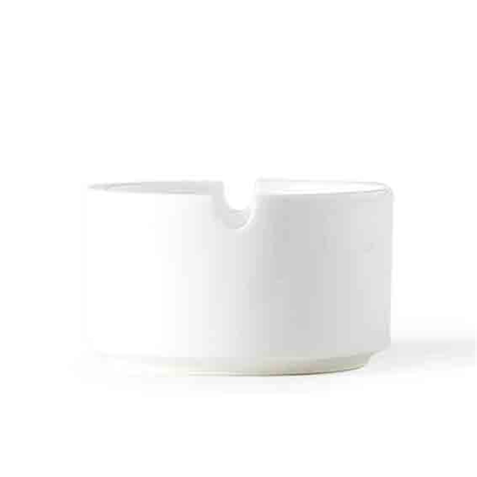 Zhaoj24-05 Cigar Ashtrays Pure White Bone China Mini Round High Ashtray Restaurant Dining Table Office Coffee