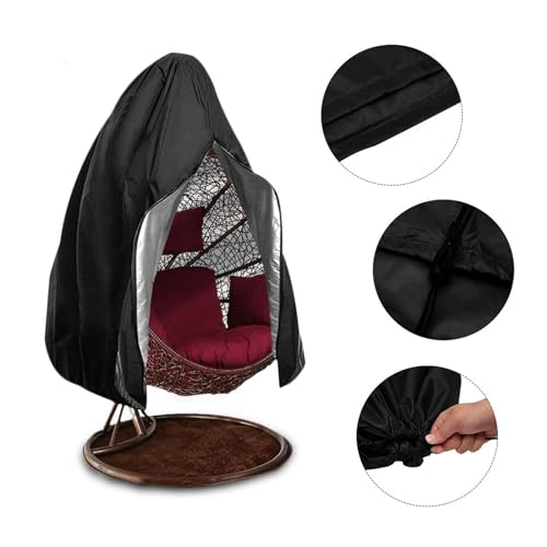 Housse de chaise suspendue extérieure premium étanche 115x190