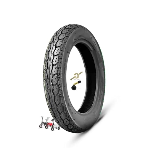 2.75-10 Scooter Tire 14x2.75 Off-Road Street Dirt Bike Mini Motorc-ycle Front and Rear Replacement Tyre 2.75 x 10 Tubeless Tire 6 P.R. 42J