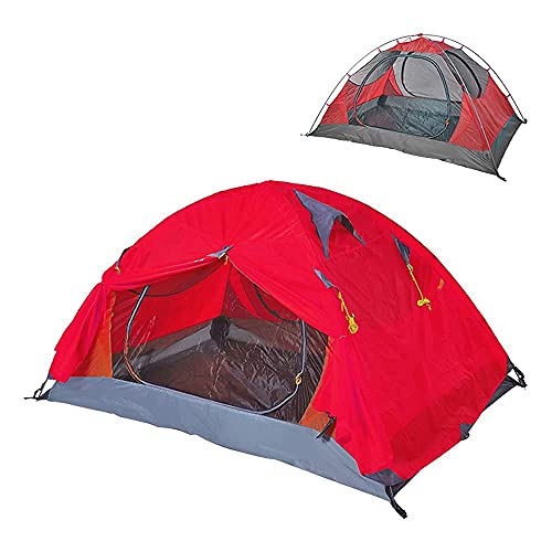 Tente de camping 2 places extérieure imperméable avec rangement portable pop-up