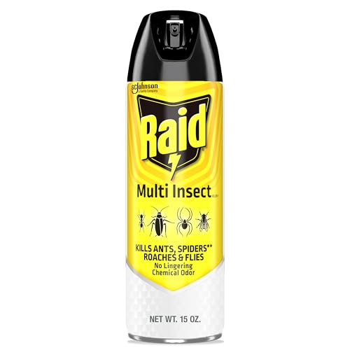 Image of Raid Multi Insect Killer, Kills Ants, Roaches, Spiders and Other Insects on Contact, For Indoor and Outdoor Use, 15oz