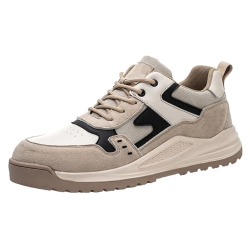 Zapatos de Seguridad para Hombre Mujer Calzado Comodo Antideslizantes Zapatos de Trabajo Zapatillas Trabajo con Punta de Acero Ligero (42)