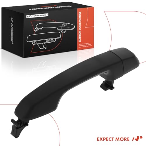 A-Premium Front Right Passenger Side Exterior Door Handle Compatible with Toyota 4Runner 2010-2020, Textured Black, Replace# 69250-60040 by A-Premium - Image 8