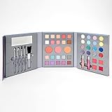 CLAIRE'S Kids Makeup Set - Little Girls Ombre Shaker Heart 50 Piece Makeup Palette - Play Make Up...
