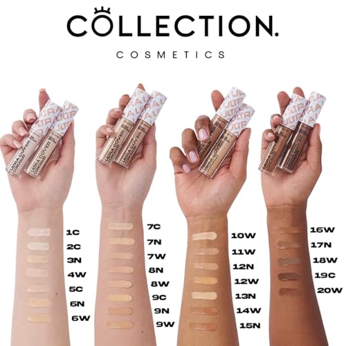 Collection Cosmetics Lasting Perfection Ultra Cover Concealer, Up to 16hr Wear, XL Applicator, Biscuit Warm, 5.5ml - Image 5