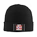 IKSOALWXVN Norge Norway Flag Beanie Warm Winter Hats Cuffed Unisex Skull Knit Cap Fashion Ski Hat for Men Women Black