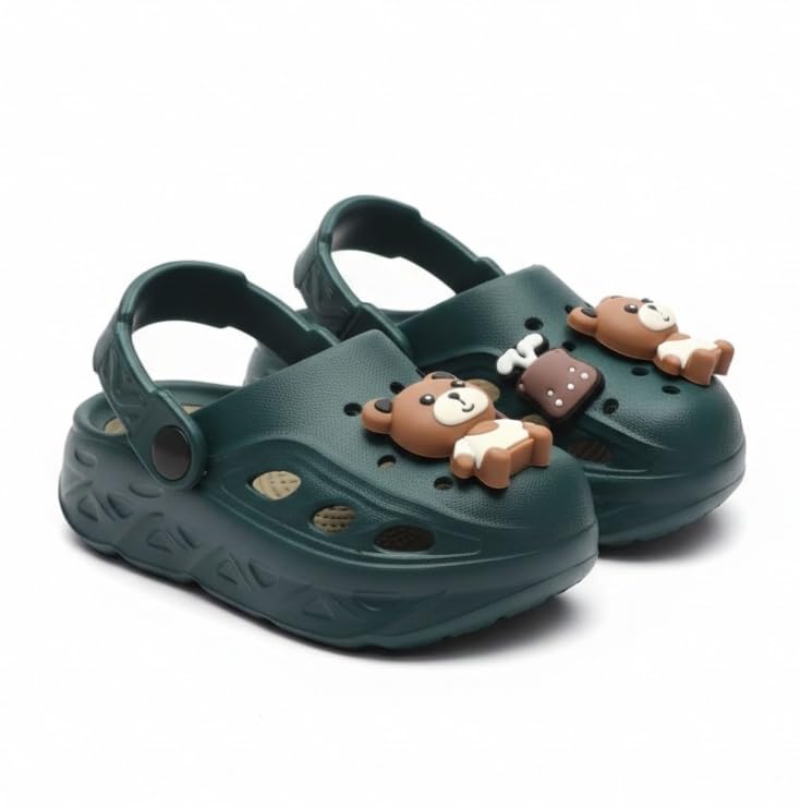 GLJ Mastikhor Kids Clog Sandal – Anti Slip Indoor and Outdoor Sandals for Mischievous, Carefree Baby Boys & Girls, Age 1 to 4 Years,901