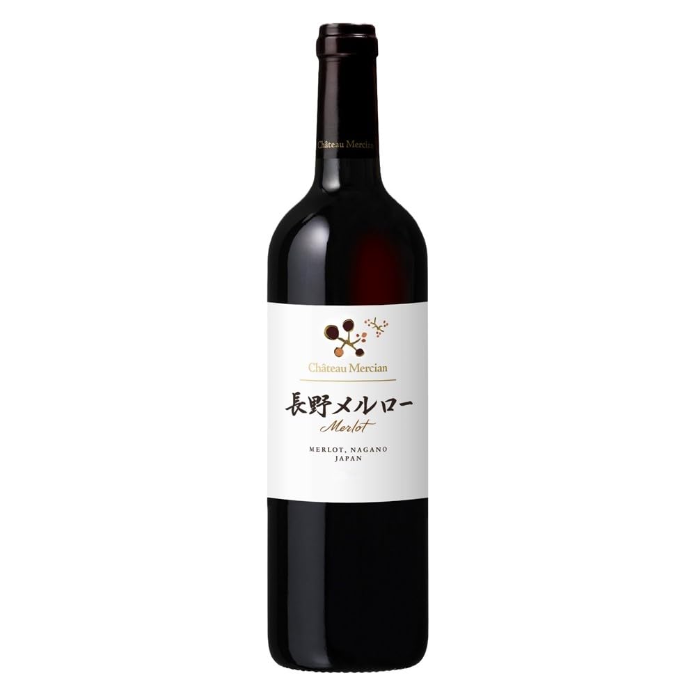 Amazon.co.jp: Chateau Mercian Merlot Nagano Red Wine Full Body