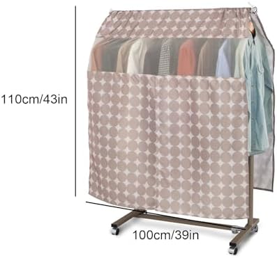 Breathable Moisture-Proof Garment Bags for Hanging Clothes, Wrinkle-Free Travel Storage Cover - Ideal for Closet Organization & Protection image 2