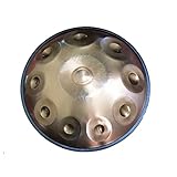 Material de alta calidad: nuestro tambor de mano está hecho de acero al nitrógeno de alta resistencia, y los bordes están recubiertos con plástico protector, que está construido a partir de dos medias carcasas de embutido profundo, con interior hueco y en forma de lente convexa. Después del tratamiento térmico, es resistente al desgaste y antioxidante, no solo es hermoso, sino que también tiene una larga vida útil.