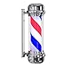 Produktbild ROYWY Barbierstab Leuchtkugel Und Rotierende LED Licht Haar Salon Barbier Geschäft Wasserdicht 71cm Rot Weiß Und Blau Streifen/A