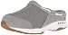 Easy Spirit Women's Travelport Mule, Grey/Grey Suede, 8 M US