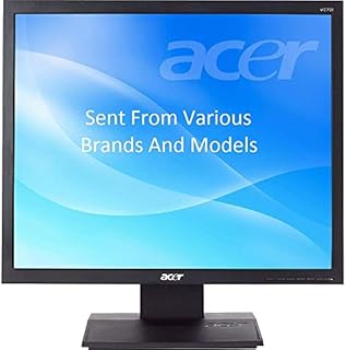 Mix Brand Computer LCD 22" TFT PC Monitor Screen Black (Renewed)