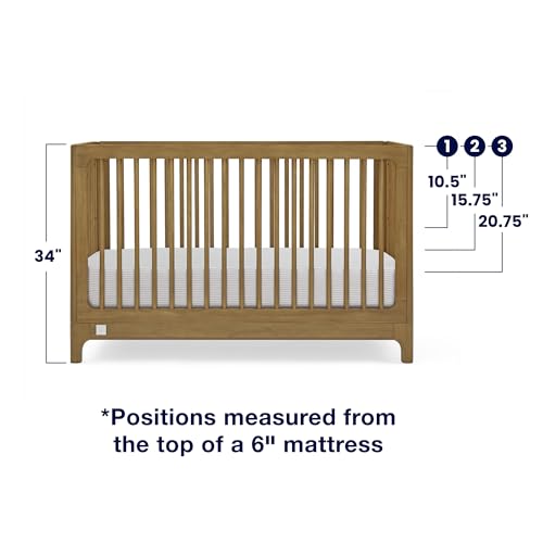 Image of babyGap Wren 4-in-1 Convertible Crib by Delta Children - Greenguard Gold Certified, Acorn