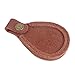 TOURBON Hunting Shooting Brown Leather Toe Protector Pad Gun Barrel Rest (Brown Without Metal Stud)