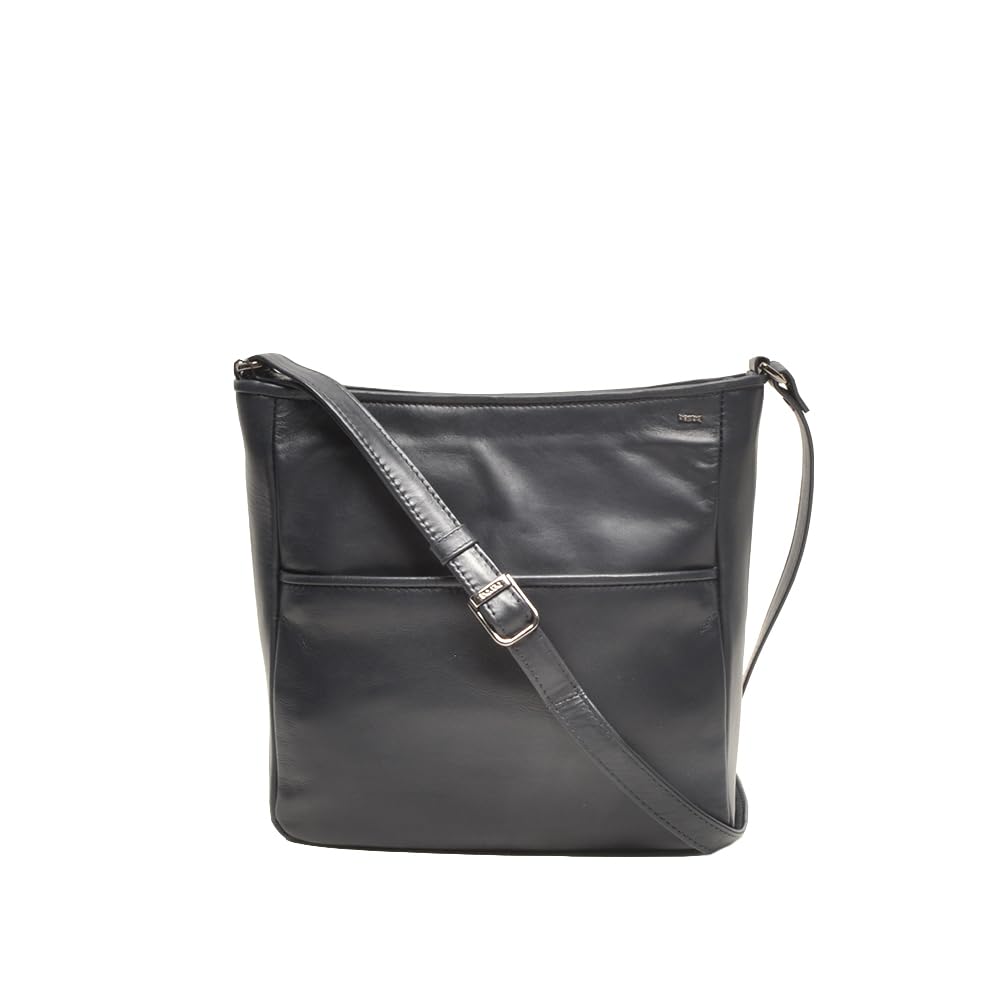 Sac à main mixte Berba Soft bleu marine grand compartiment