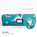 MORAIS Toddler Nap Mat with Removable Pillow and Blanket, 52" x 20" Lightweight and Soft Nap Mat for Preschool, Daycare, Travel Sleeping Bags for Kids - Image 3