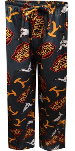 Briefly Stated Mens Yellowstone Dutton Ranch Silky Fleece Lounge Pants2