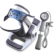 DDS Cervitrac Cervical Traction Collar Neck Brace for Pinched Nerves, Pneumatic, Stretcher, Pain Relief, Relaxation, Decompression and Tension Release, Cervical Spine Alignment Small 11.5"-14.5"