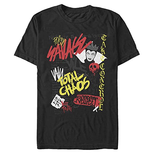 T-shirt Disney Big & Tall Villain Graffiti à manches courtes pour homme stylé