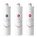 iSpring F3-CUA4 6-Month Filter Pack for 4-Stage 0.1 Micron Ultra-Filtration Water Filter Systems