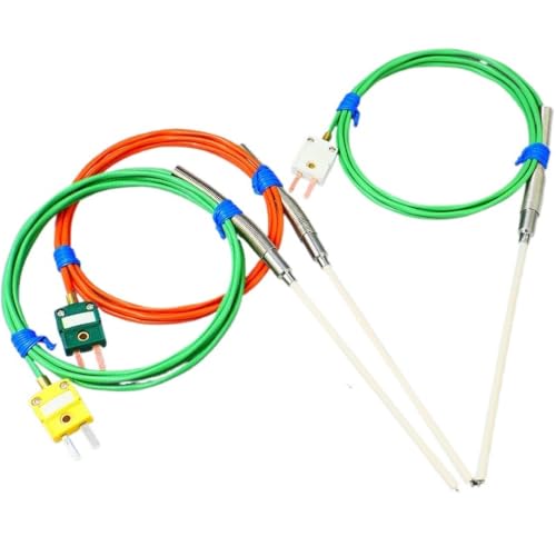 Termopar de platino rodio de alta pureza y tubo de corindón K para mediciones exactas