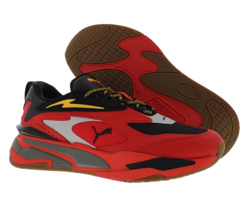 PUMA Mens Rs-Fast Flames Lace Up Sneakers Shoes Casual - Red4