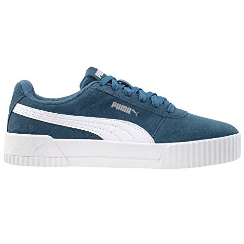 Image of Puma Carina 2.0 Synthetic Leather Lace Up Women's Sneakers