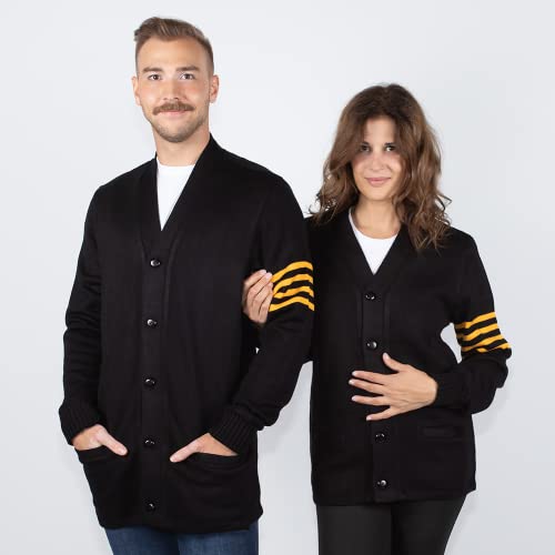 Image of Stewart & Strauss Cardigan Varsity Letter Sweater | American style button front letter sweater knit since 1977, heavyweight and ready for chenille letters and patches
