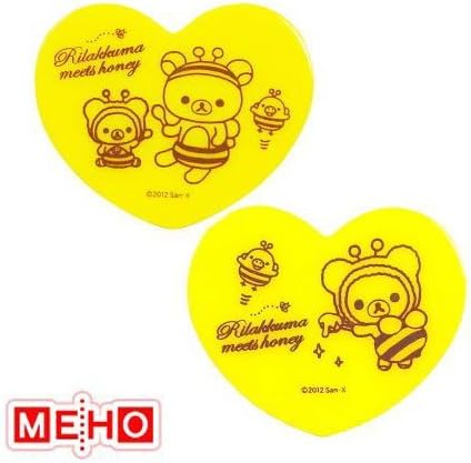 Non-slip mat RK29 Rilakkuma Honey set of two car supplies