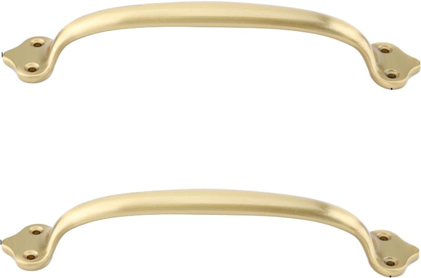 Htlcdz Hole Pitch 138Mm Satin Brass Closet Knob 2 Pack Chinese Style Wardrobe Door Brass Knob And Handle Bronze Window Handle Drawer Hardware Handle Hole Distance 96Mm Bronze(Hole Pitch 138Mm Satin Brass)