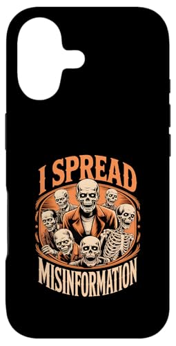 I Spread Misinformation�ʔ������B���e�[�W�z���[�i�� �X�}�z�P�[�X iPhone 17 �p
